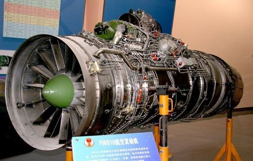 Trung Quốc còn gặp khó khăn trong chế tạo động cơ hàng không. Trong hình là động cơ WS-10 Thái Hành do Trung Quốc tự sản xuất.